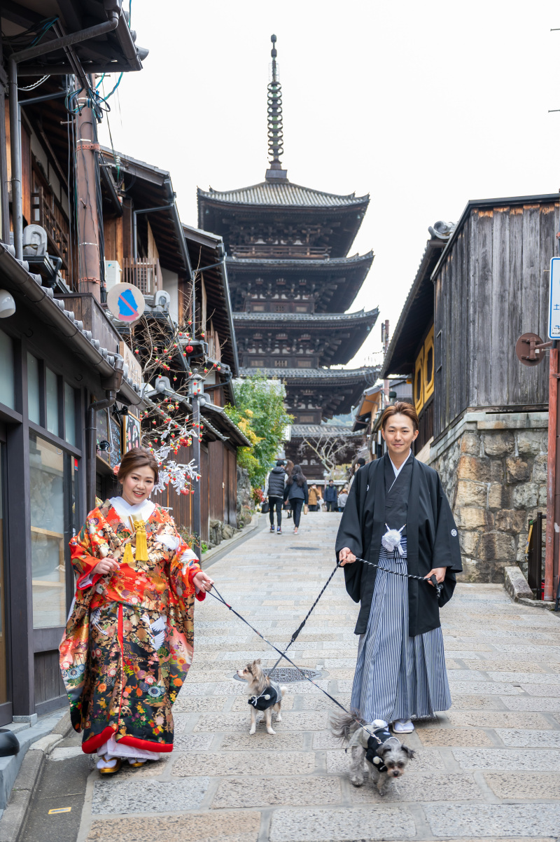 古都photo_ペットと一緒に撮影できる