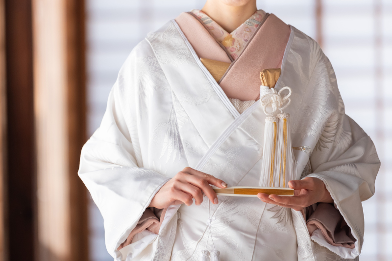 白無垢だからこそ、コーディネートで遊ぶ