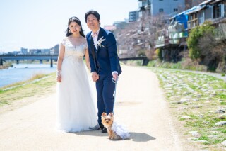 可愛いペットとの撮影も無料対応、お任せください！！