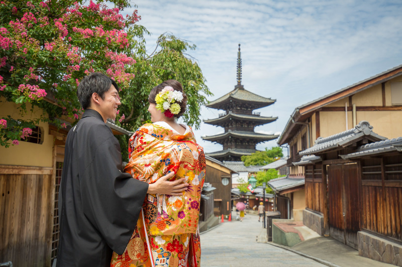 【インスタ映えの庚申堂でも撮影】八坂の塔