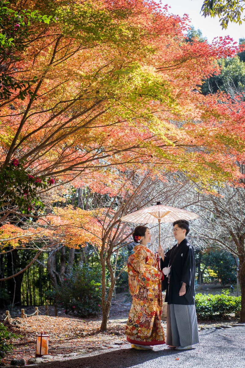 【11/15〜12/14】 和装1着 ロケ地1ヶ所プラン(1万円OFF+特典付き)【オータムキャンペーン】