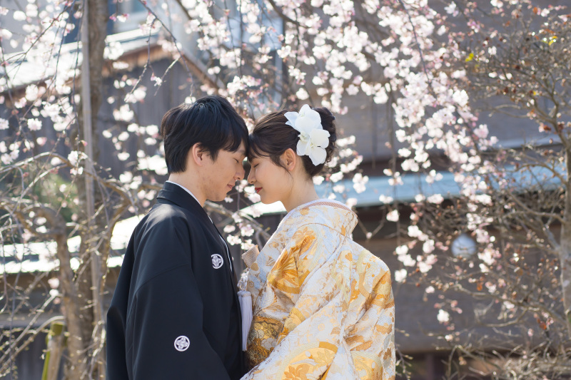 【3月限定特典】春の撮影に彩りを♪刺繍半衿が無料!和装1点祇園プラン