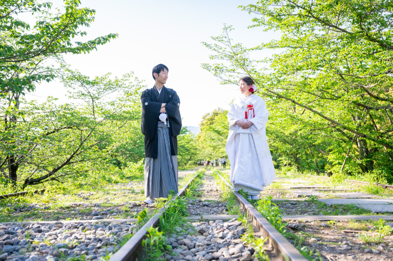 【空と線路のコラボ】蹴上インクライン　