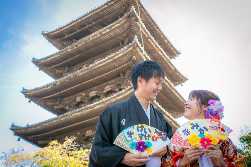 【インスタ映えの庚申堂でも撮影】八坂の塔