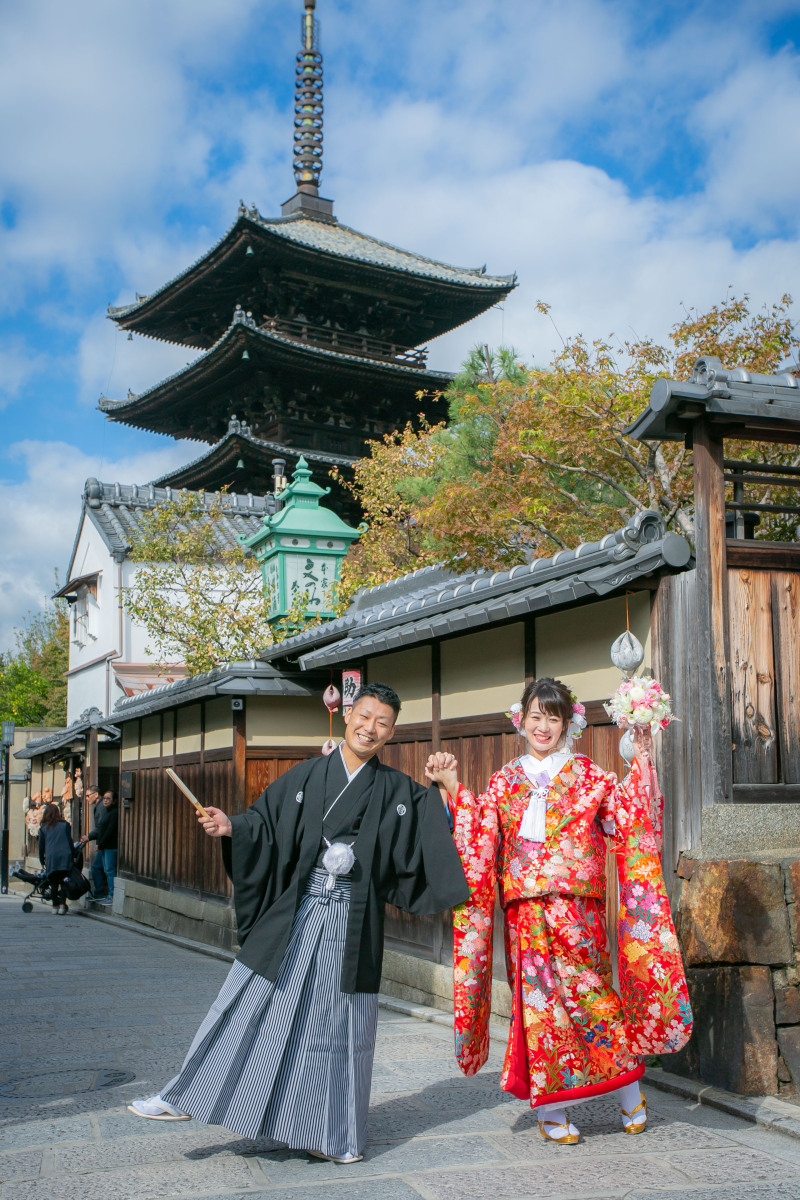 【インスタ映えの庚申堂でも撮影】八坂の塔