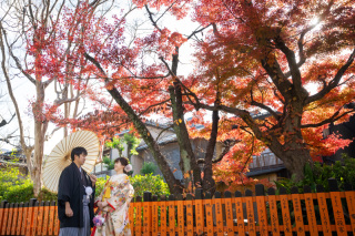 【11/15〜12/14】 和装１着 祇園ロケプラン（5千円OFF＋特典付き）【オータムキャンペーン】