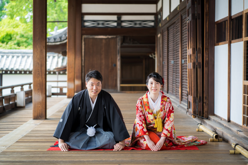 【渓谷にかかる通天橋】東福寺