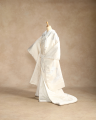 白無垢 更紗道長飛翔鶴　商品番号1-1894