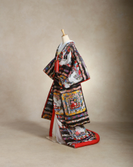 黒地平安名匠夢園之奏　　商品番号1-1079