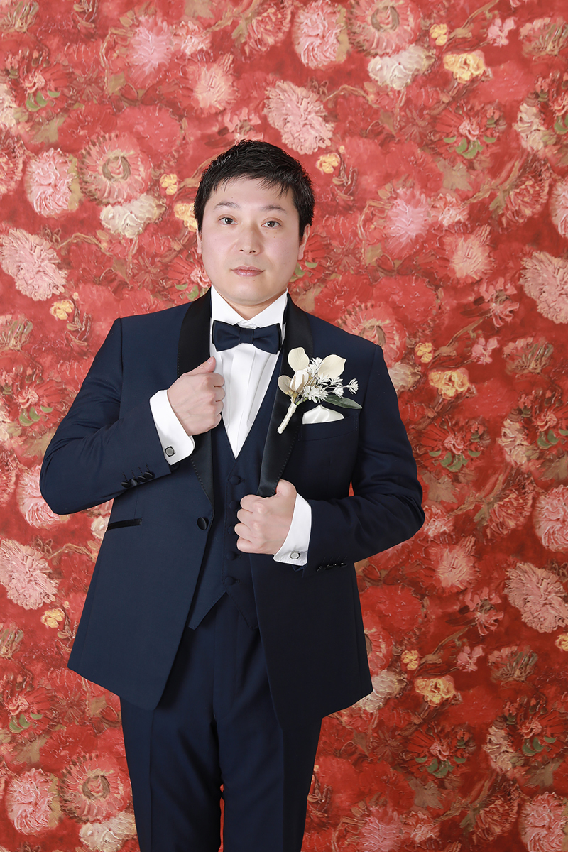 新郎ソロショット