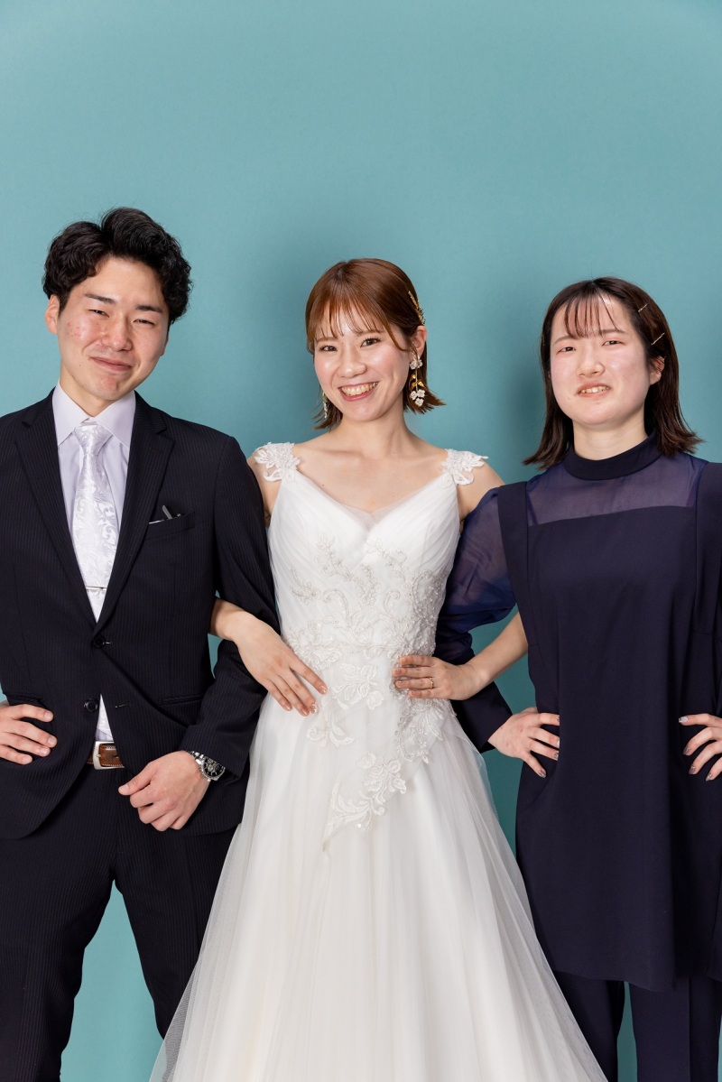 新婦弟妹ショット☆
