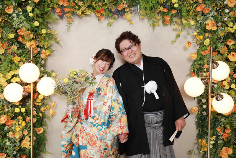 手つなぎショット