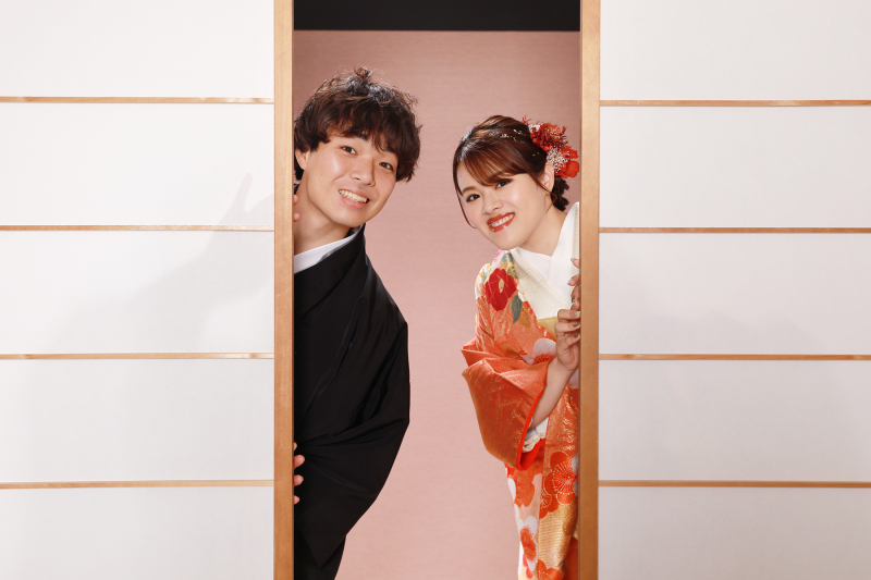 ひょっこりショット