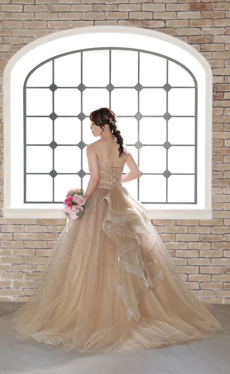 花嫁バックショット