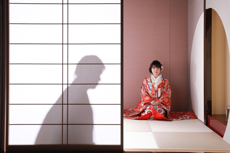 シルエットを活かして　１