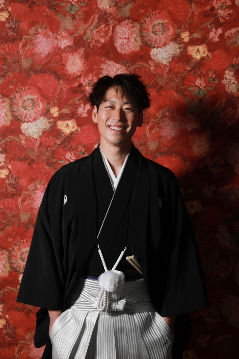 ご新郎様ソロショット 1