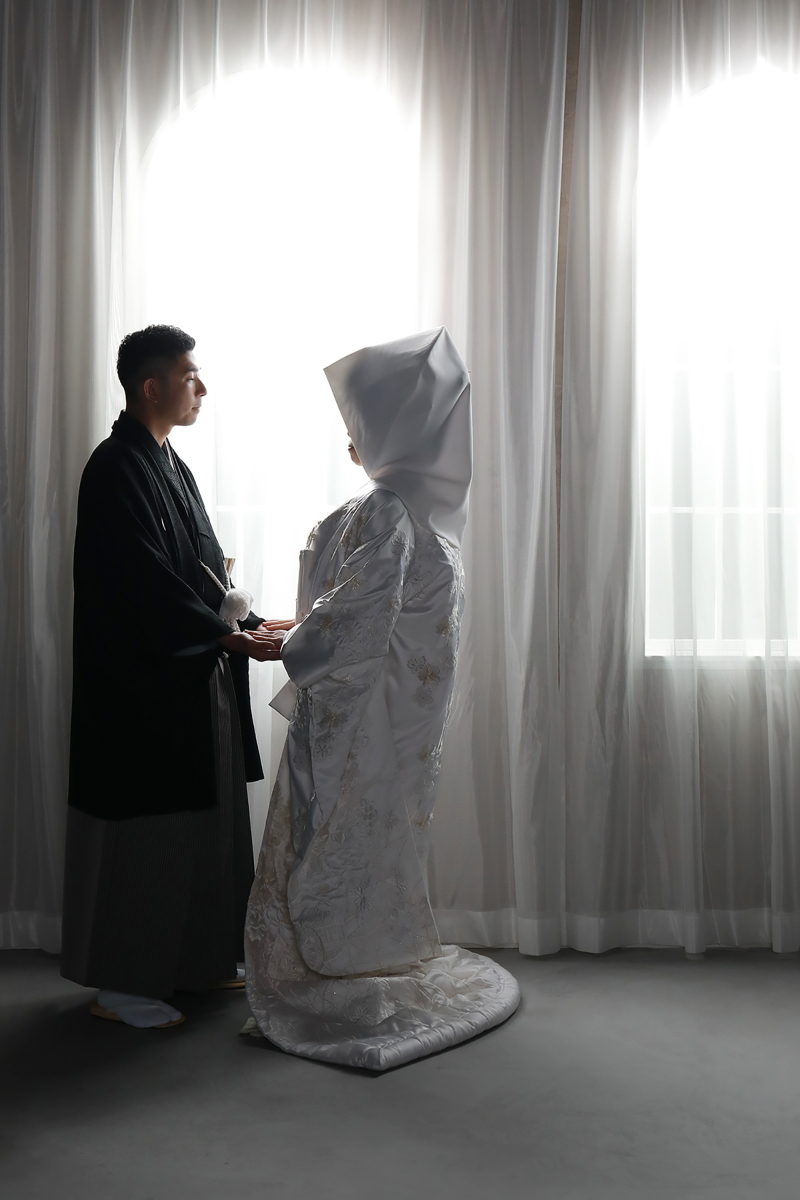 窓際でのショット