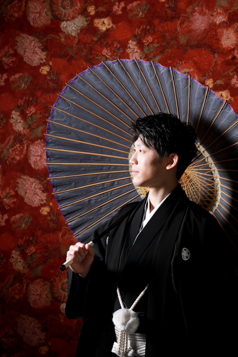 ご新郎様ソロショット　Part1