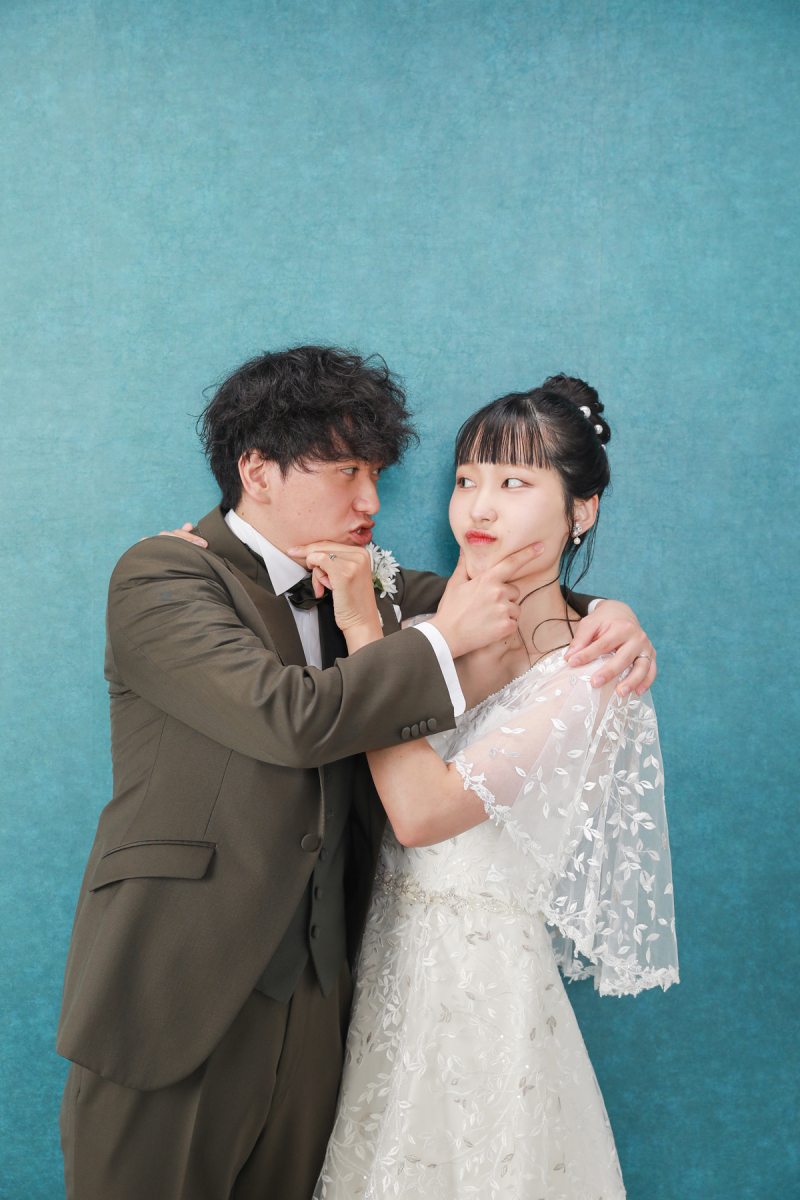 お二人らしい素敵なラフショット！