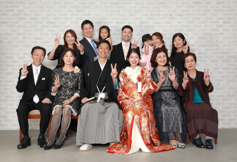 親族集合写真