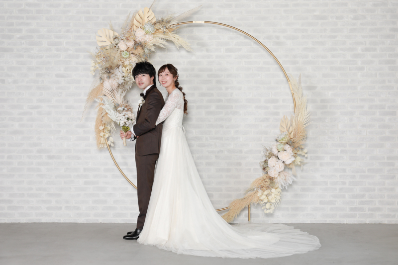 アーチを使っての撮影