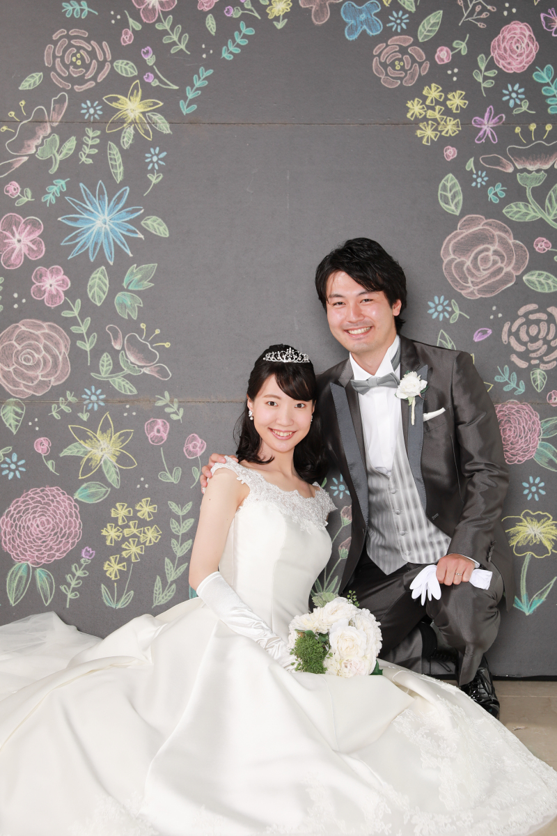 お二人そろってお座りショット