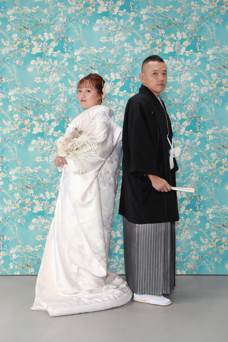 白無垢・紋付　全身ショット