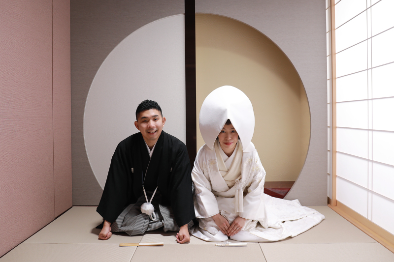 和室でのショット