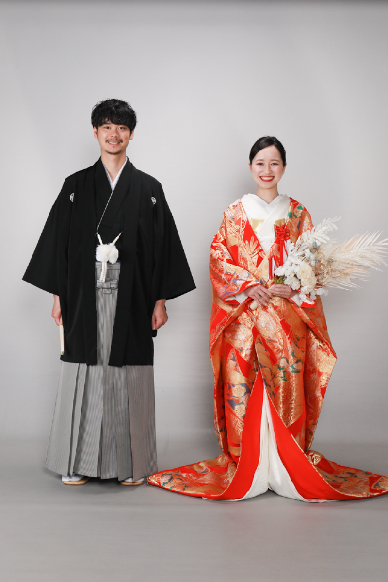 色打掛　2ショット