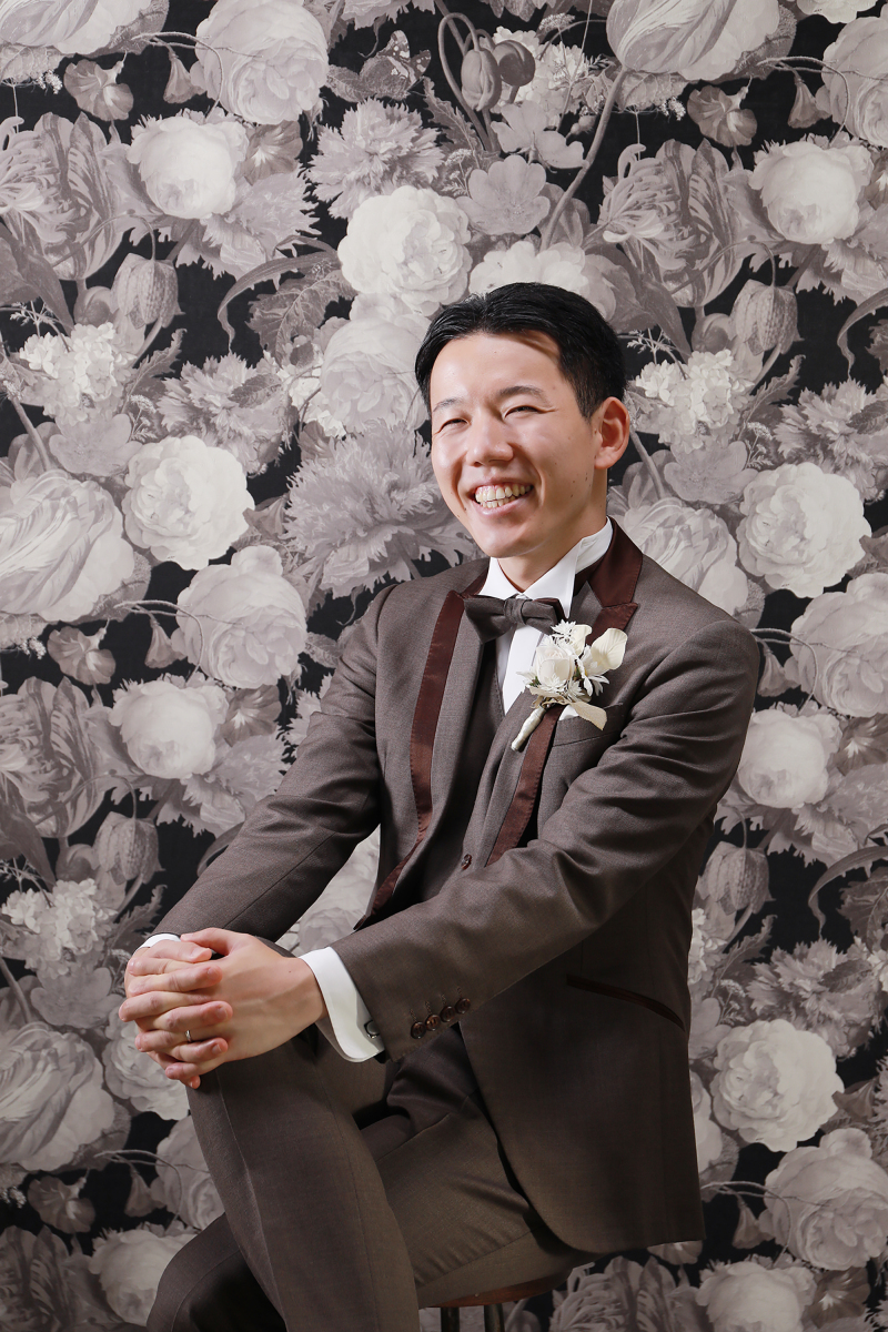 ご新郎ソロショット