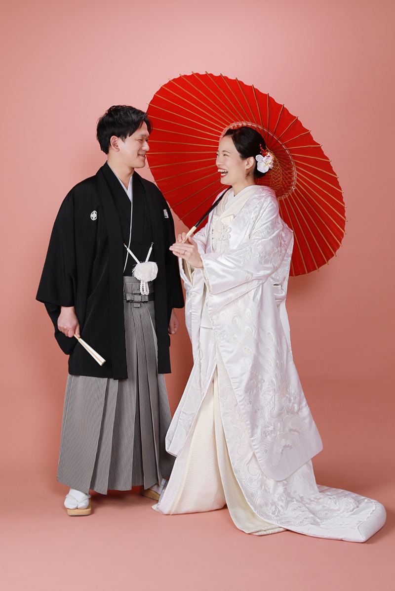 白無垢・紋付　全身ショット