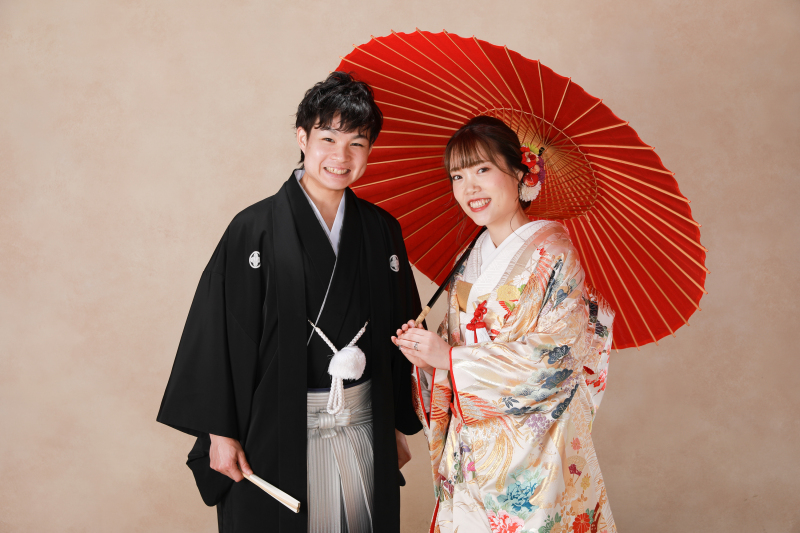 番傘を使っての撮影