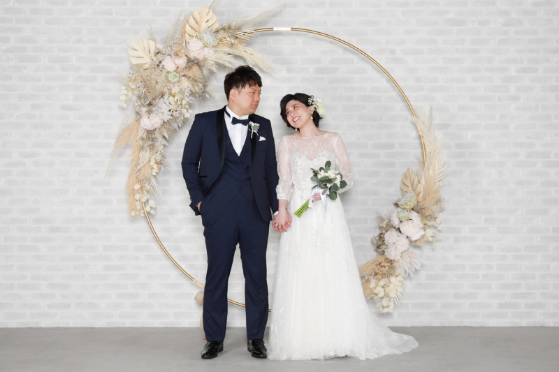 スタジオ内　2ショット