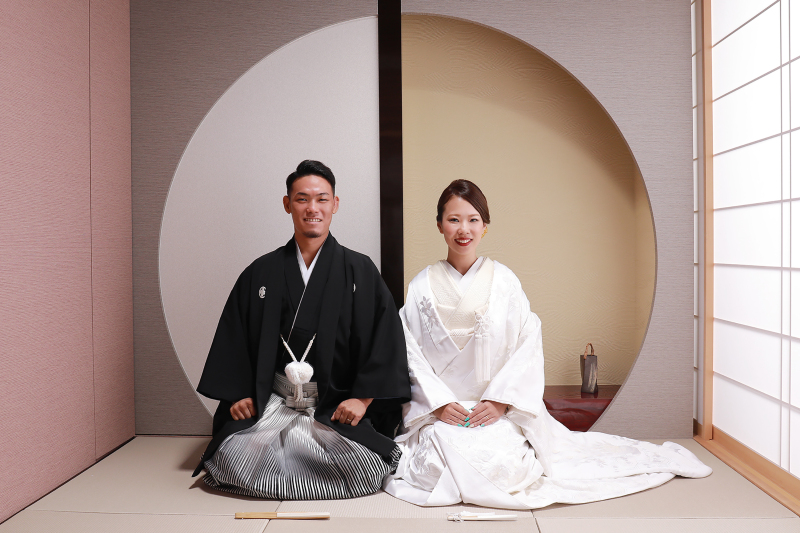 和室での撮影