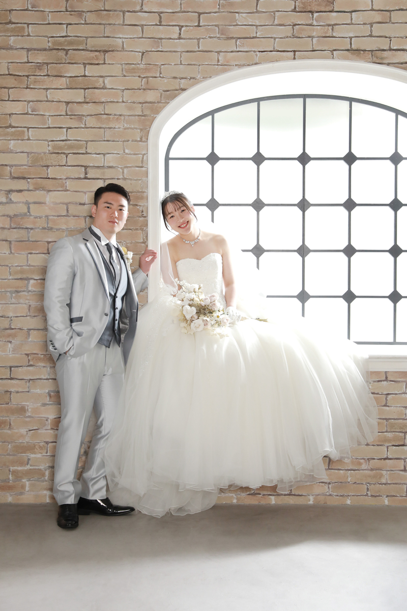 窓際でのお座りショット