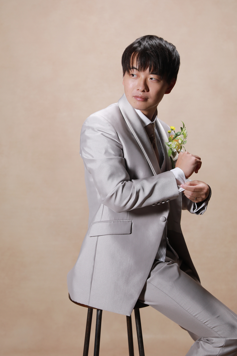 新郎ソロショット