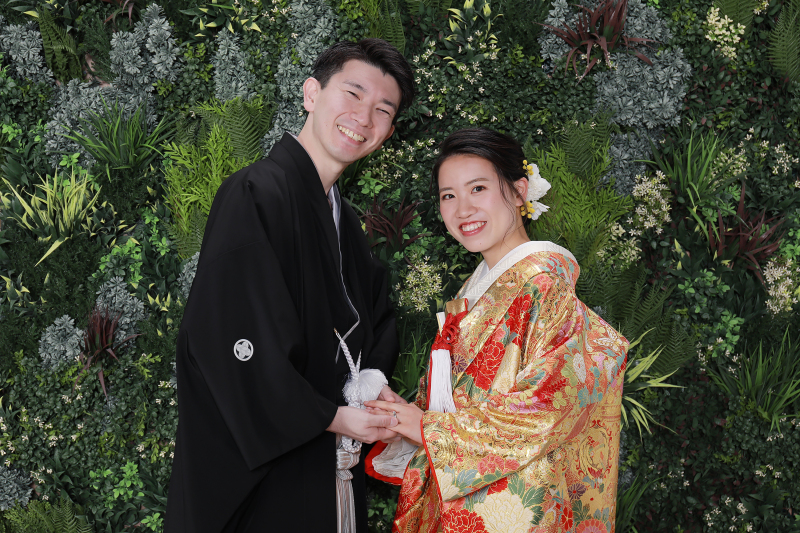 色打掛　洋髪2ショット　2