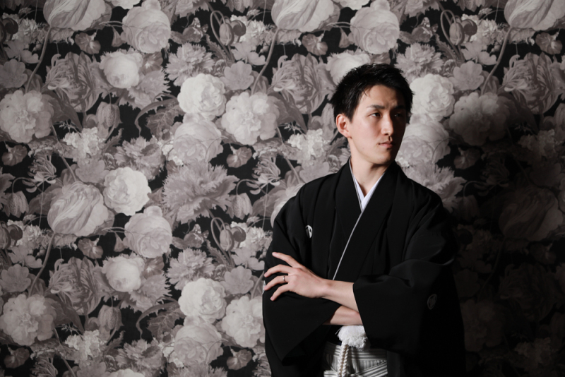 ご新郎様　ソロショット