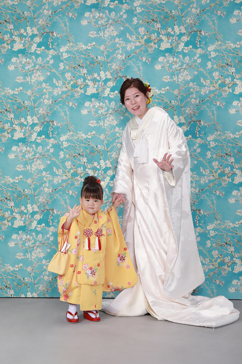 キュートな親子ショット!