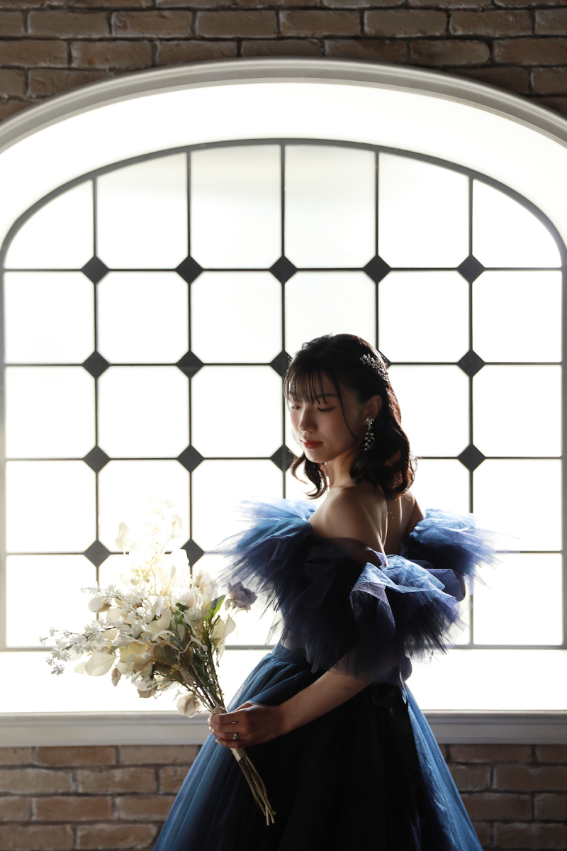 窓際でのソロショット