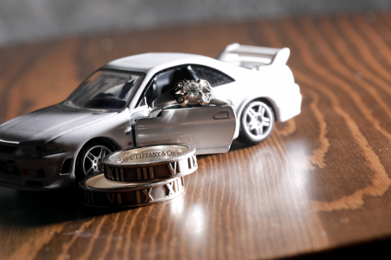 お小物を用いたショット