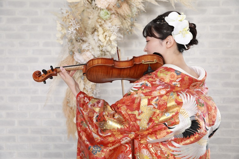 和装×バイオリン ♪