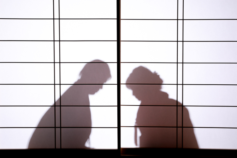 シルエットを活かして　２