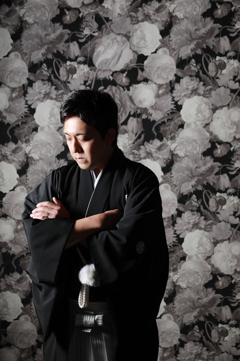 新郎様　ソロショット