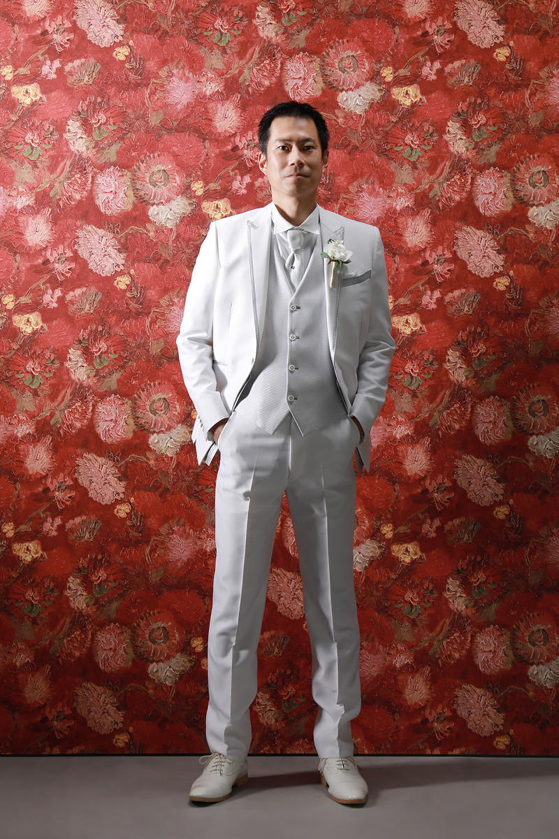 ご新郎様　ソロショット