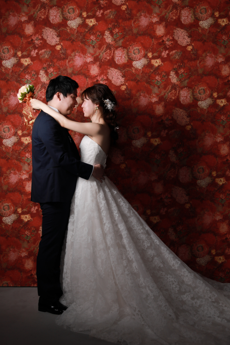 ウェディングドレス×タキシード1