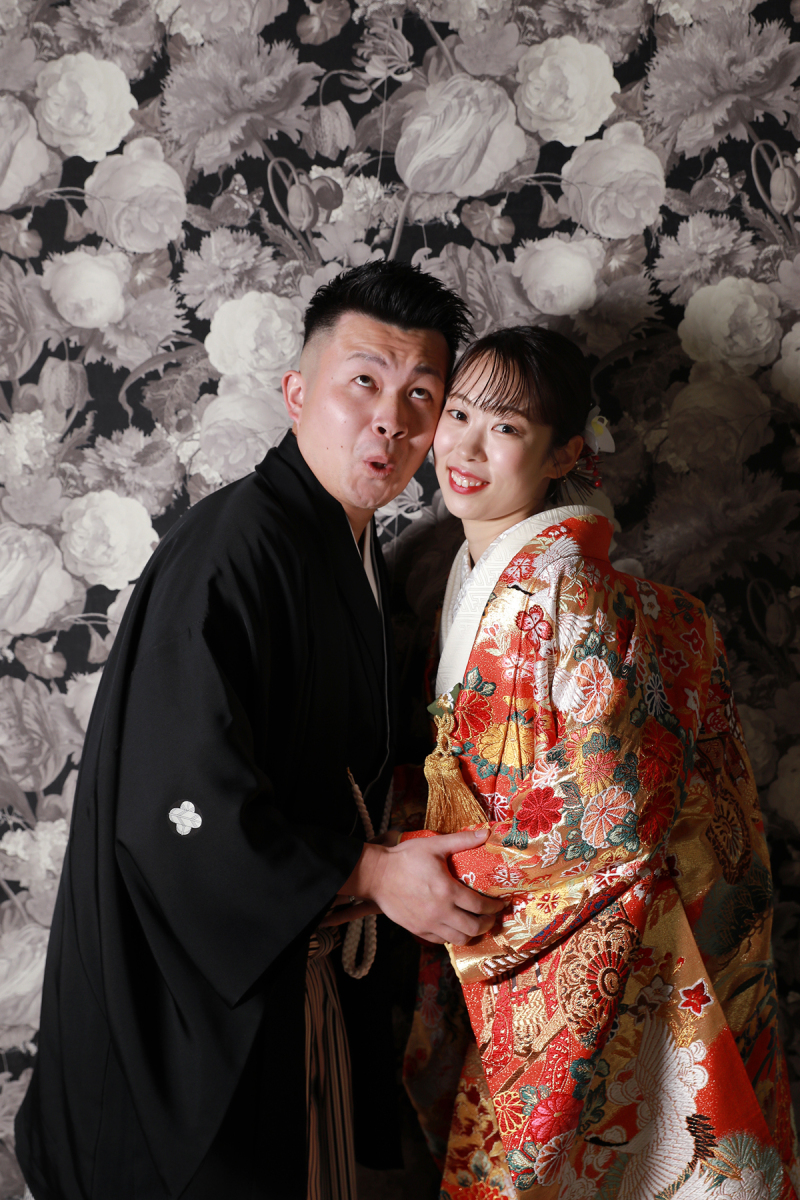 ご新郎様の表情にご注目！