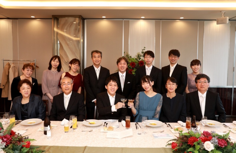 本日は誠におめでとうございました♡