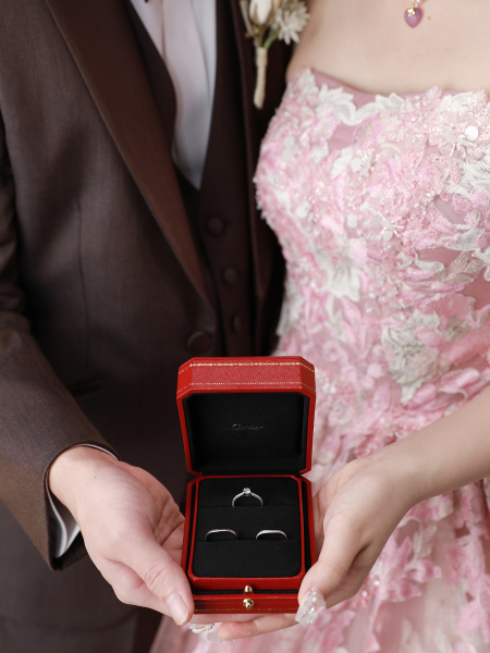 お気に入りの指輪と