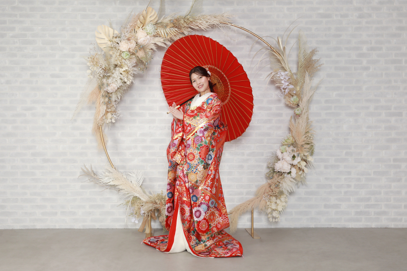 番傘でのソロショット